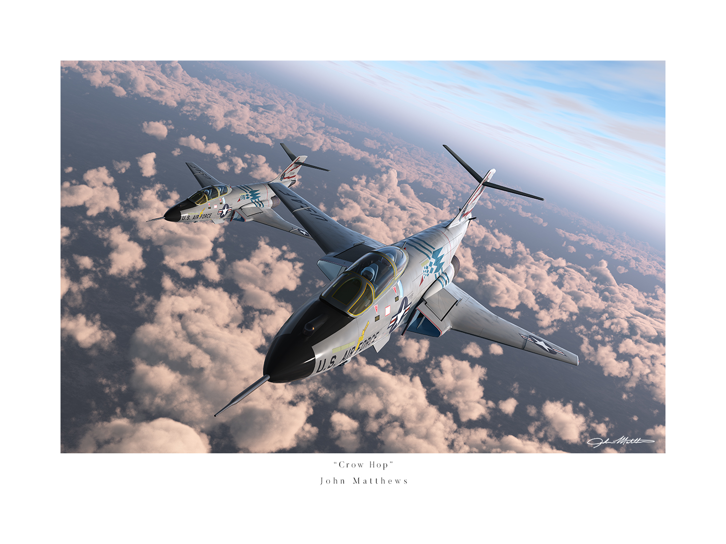 McDonnell F-101B Voodoo | Crow Hop | John Matthews Art