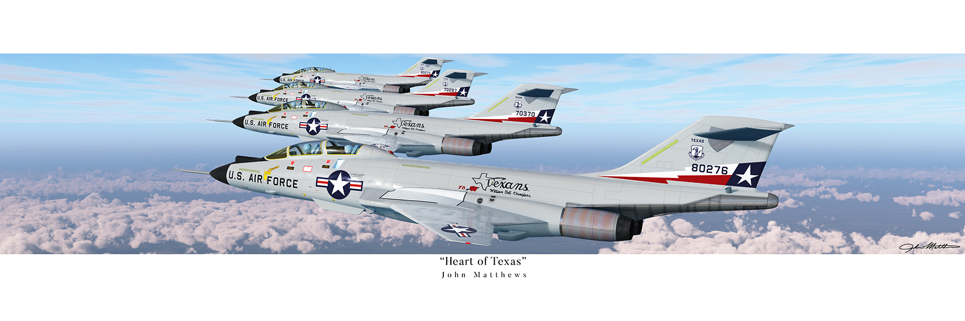 Heart of Texas | McDonnell F-101 B Voodoo | 111st Fighter Squadron | John Matthews
