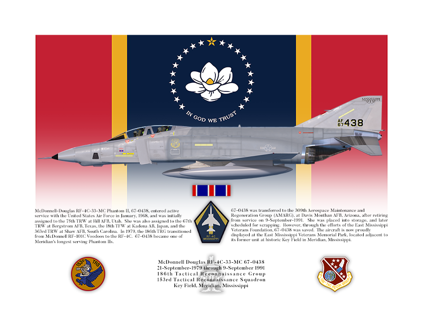 McDonnell Douglas RF-4C Phantom 67-0438 John Matthews Art