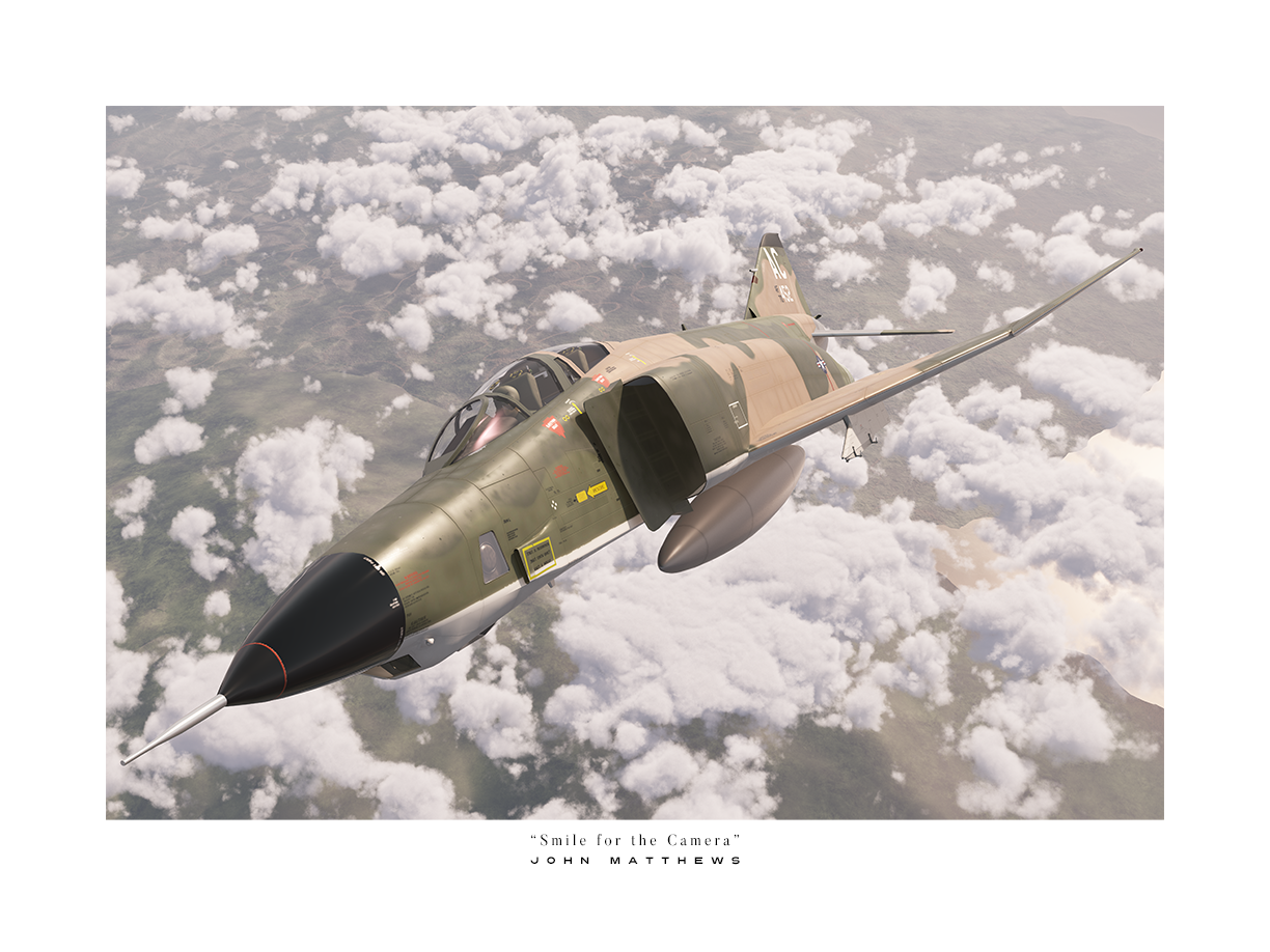 McDonnell Douglas RF-4C Phantom | Smile for the Camera | John Matthews